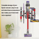 Утримувач-органайзер для бездротового вертикального пилососа Dyson (Комплект 2шт)