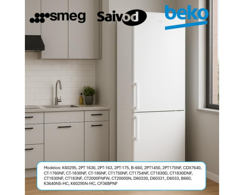 Комплект Recamania для дверцят холодильника Beko з двома ручками