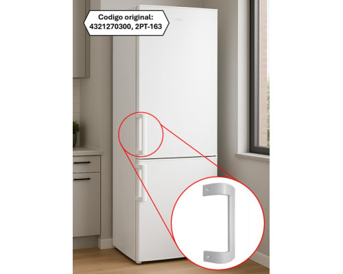 Комплект Recamania для дверцят холодильника Beko з двома ручками