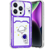Чохол Abbery DYHY-13P для мобільного телефону iPhone 11 Pro Max, зі слотом для карт, прозорий, ультратонкий, м'який силікон (my-13172)