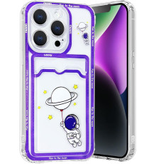 Чохол Abbery DYHY-13P для мобільного телефону iPhone 11 Pro Max, зі слотом для карт, прозорий, ультратонкий, м'який силікон (my-13172)