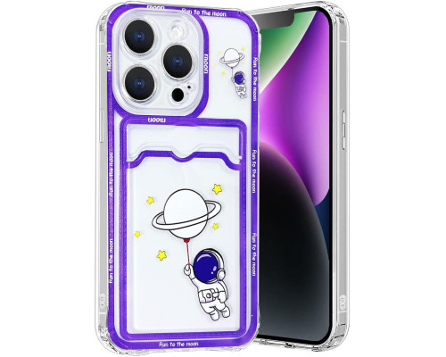 Чохол Abbery DYHY-13P для мобільного телефону iPhone 11 Pro Max, зі слотом для карт, прозорий, ультратонкий, м'який силікон (my-13172)