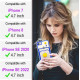 Чохол Efitoo для iPhone 7/8/SE 2020/SE 2022, прозорий, з тримачем для карток, гаманцем, астронавтом, зірками, місяцем (my-13174)