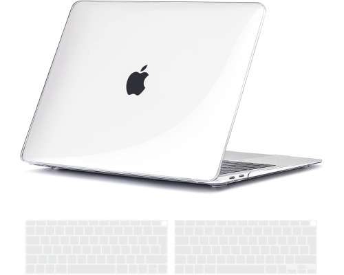 Чохол з захисною плівкою для клавіатури TECOOL ‎TCMA2 для MacBook Air M1/MacBook Air 13 (my-16067)