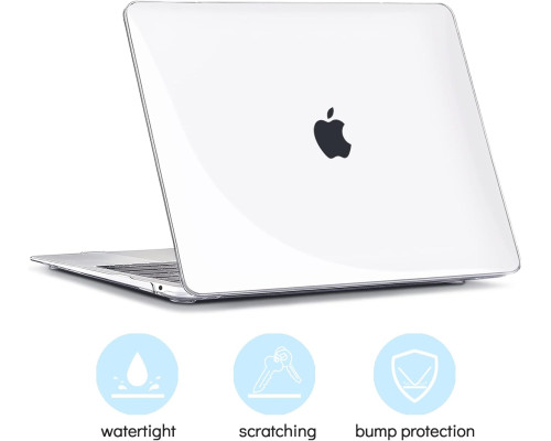 Чохол з захисною плівкою для клавіатури TECOOL ‎TCMA2 для MacBook Air M1/MacBook Air 13 (my-16067)