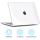 Чохол з захисною плівкою для клавіатури TECOOL ‎TCMA2 для MacBook Air M1/MacBook Air 13 (my-16067)