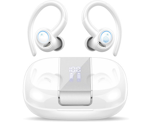Бездротові Bluetooth навушники Csasan V90 білий (my-8113)