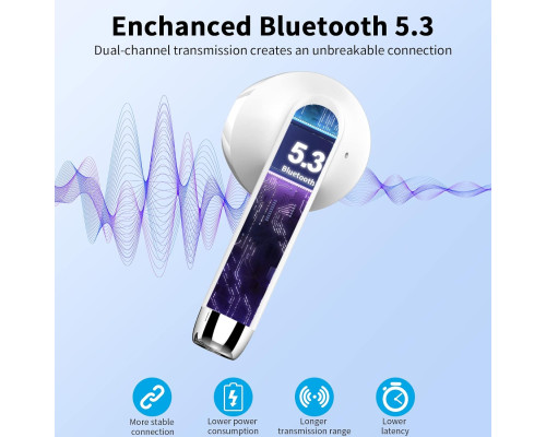 Бездротові навушники Drsaec J55 Bluetooth 5.3 (my-8116)