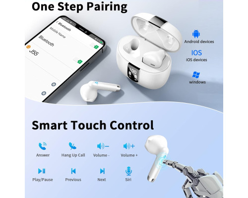 Бездротові навушники Drsaec J55 Bluetooth 5.3 (my-8116)