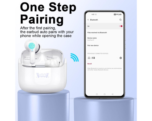 Бездротові навушники з шумопоглинанням Ordtop i13 Bluetooth5.3 (my-11122)