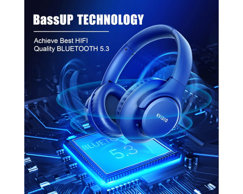 Bluetooth-навушники KVIDIO WH201A HiFi (my-11011)