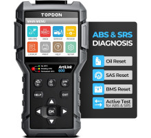 Діагностичний інструмент до автомобіля TOPDON AL600 зчитувач кодів ABS SRS (my-8014)