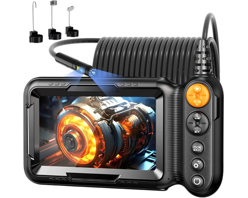 Ендоскоп Daxiongmao G50 з підсвічуванням, роздільною здатністю 1080p, в чорному кольорі (my-19031)
