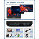 Портативний 10,5-дюймовий DVD-плеєр WONNIE SMJ1011 із двома екранами 1280x800, чорний (my-19020)