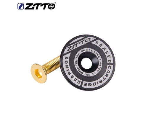 Рульова колонка ZTTO 4444S ZS44/28.6 ZS44/30 для прямого штока вилки та прямої склянки, чорний (my-16079)