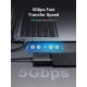 Кабель адаптер UGREEN SATA-USB 3.0 адаптер жорсткого диска SATA I/II/III, чорний (my-16042)