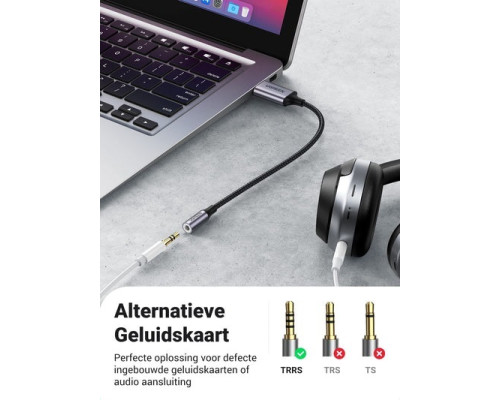 USB-адаптер в роз'єм 3,5-мм UGREEN (my-16039)