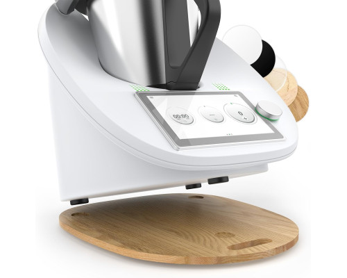 Ковзаюча, роликова дошка Siegvoll, що легко рухається, аксесуари для Thermomix TM6 TM5, дуб (my-13150)