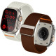 Змінний ремінець Chinber з еластину Solo Loop для iWatch Series Ultra 8 7 6 5 4 SE 2 упаковки, Розмір: 38mm 40mm 41mm (my-13169)