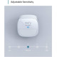 Датчик руху, домашня система охорони сигналізації Eufy Security охоплення 100° регульована чутливість білий (my-8119)