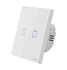 Розумний сенсорний Wi-Fi перемикач Sonoff T2EU2C-TX (my-6141)