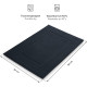 Комплект з 2 килимків для ванної Blumtal EB0009 - м'який килимок для душу, 100% бавовна, темно-синій (my-13171)