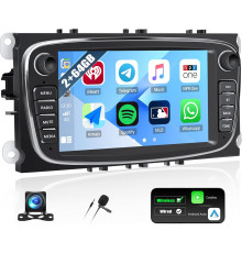 Автомобільна магнітола SIXTOP SH1AM25TOP 2G+64G Android 13 для Ford Focus 7 дюймів (my-19116)