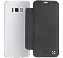 Чохол-книжка Xqisit Flap Adour Samsung Galaxy S8, чорний (my-19193)