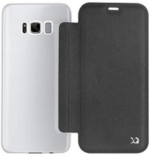Чохол-книжка Xqisit Flap Adour Samsung Galaxy S8, чорний (my-19193)