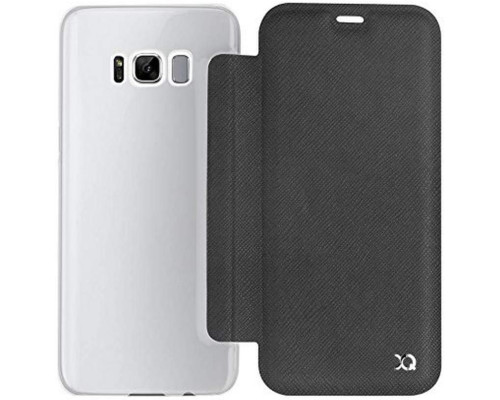 Чохол-книжка Xqisit Flap Adour Samsung Galaxy S8, чорний (my-19193)