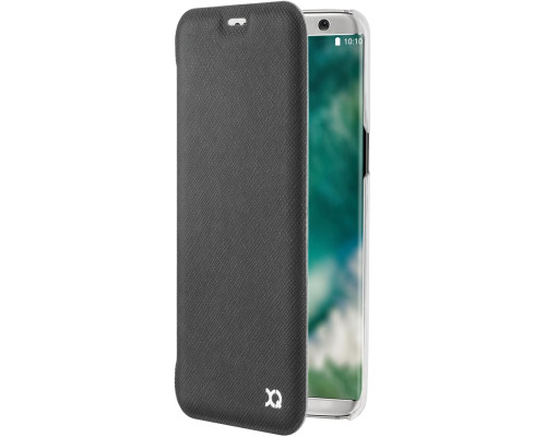 Чохол-книжка Xqisit Flap Adour Samsung Galaxy S8, чорний (my-19193)