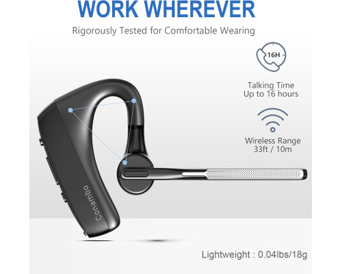 Бездротова гарнітура CONAMBO K18 Pro Bluetooth V5.1 (my-19065)
