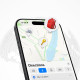 Інтелектуальний Bluetooth-трекер Ajblg для пошуку предметів, сумісний з Apple Find My (тільки iOS)(my-19163)