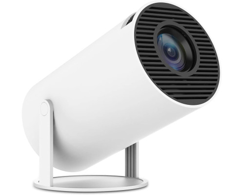Міні-проектор BESSVWELL HY300, 4K UHD, Android 11, Wi-Fi 6, Bluetooth 5.0, білий (my-19124)