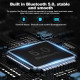Міні-проектор BESSVWELL HY300, 4K UHD, Android 11, Wi-Fi 6, Bluetooth 5.0, білий (my-19124)