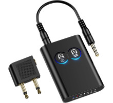 Передавач-приймач OQIMAX EU-CP327 Bluetooth, адаптер для навушників Bluetooth з підтримкою APTX (my-19164)
