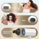 Професійний фен BAMBOO QUEEN Q8 з іонізацією 2400 Вт, сріблястий (my-19085)