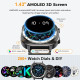 Смарт-годинник Soudorv Y10, AMOLED 3D 1,43 дюйми (my-19060)