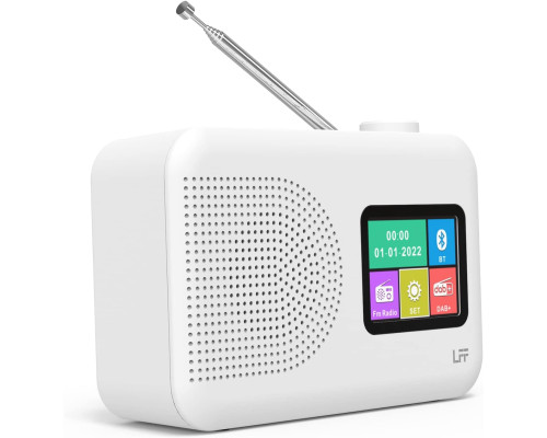 Цифрове радіо LFF YT81107, FM, білий (my-19089)