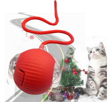Автоматична інтерактивна іграшка, що котиться, BLUEYPET BL2412-cat для кішок, червоний (my-20087)