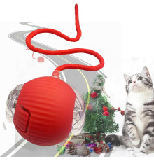 Автоматична інтерактивна іграшка, що котиться, BLUEYPET BL2412-cat для кішок, червоний (my-20087)