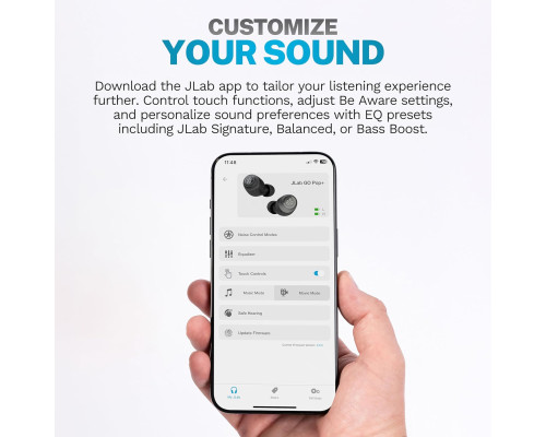 Внутрішньоканальні бездротові навушники JLab Go Air Pop+ True Wireless (my-20141)