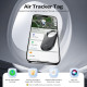 Bluetooth-трекер Hendari та шукач ключів 4шт, сумісний з Apple Find My, чорний (my-20151)