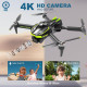 Дрон HONIVON Drone B6 з камерою 8 Мп 1080P HD, сірий (my-20082)