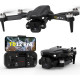 Дрон Toladrone TD12PRO з камерою 4K, безщітковий двигун, 3 режими швидкості, чорний (my-20039)