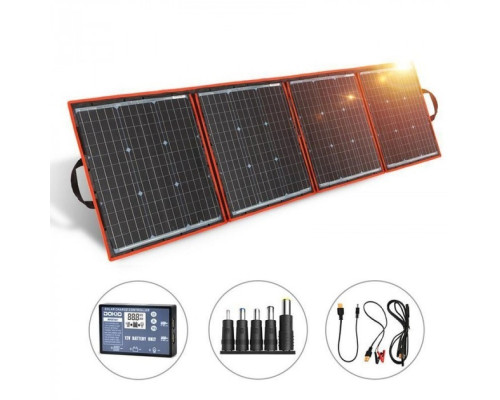 Гнучка мобільна сонячна батарея Dokio Solar FFSP-160M (my-20104)