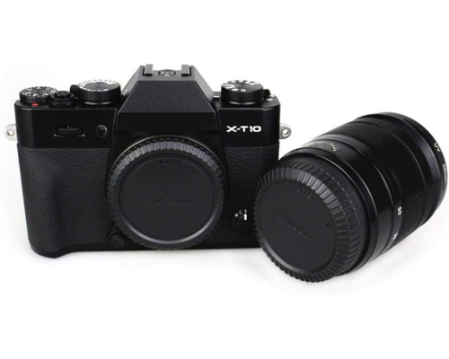 Комплект PROfezzion CapK4 з 2 кришок корпусу X-Mount та задніх кришок об'єктива для Fujifilm, чорний (my-20180)