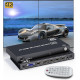 Контролер відеостіни 2x2 Clickfish VW-HDMI204-F з можливістю поєднання 4 телевізорів, чорний (my-20072)
