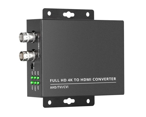 Конвертер Tvi у Hdmi Wsdcam Full HD 4K, чорний (my-20131)