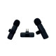 Мікрофон петличний Bluetooth BHD для iPhone з шумозаглушенням, чорний (my-20200)